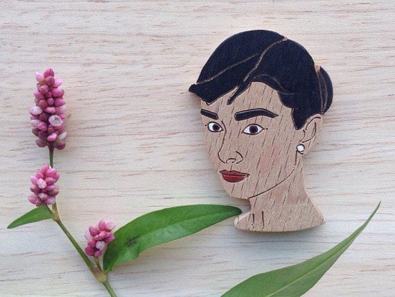 Breakfast at Tiffany's Art Pin