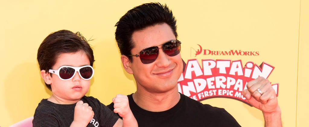 Mario Lopez and His Kids in Matching Outfits May 2017