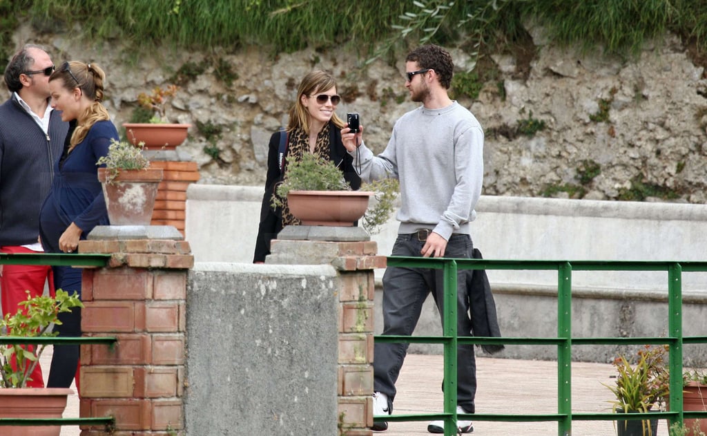 Jessica Biel at Wedding Rehearsal