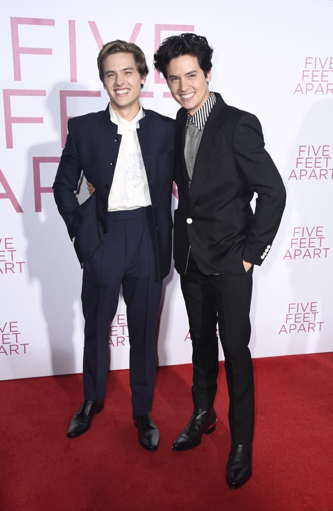 Cole and Dylan Sprouse at Five Feet Apart Premiere. 