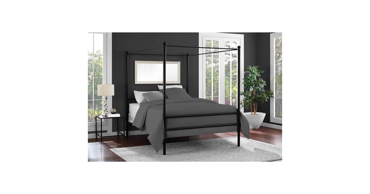 Mainstays Metal Canopy Bed | Cheap Bedroom Furniture ...