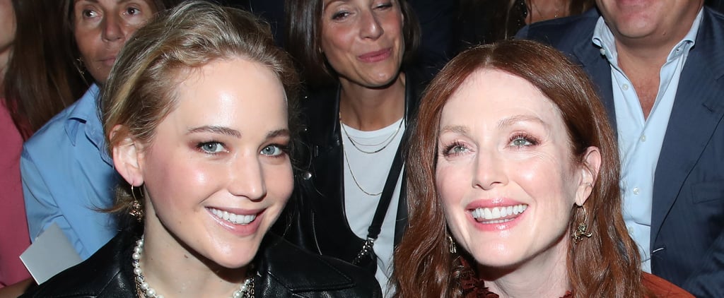 Jennifer Lawrence Looks Happy as She Reunites With Hunger Games Co-Star Julianne Moore