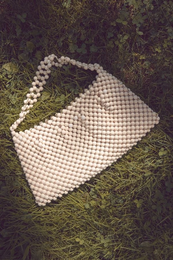 My Pick: Urban Renewal Vintage White Beaded Waldorf Shoulder Bag
