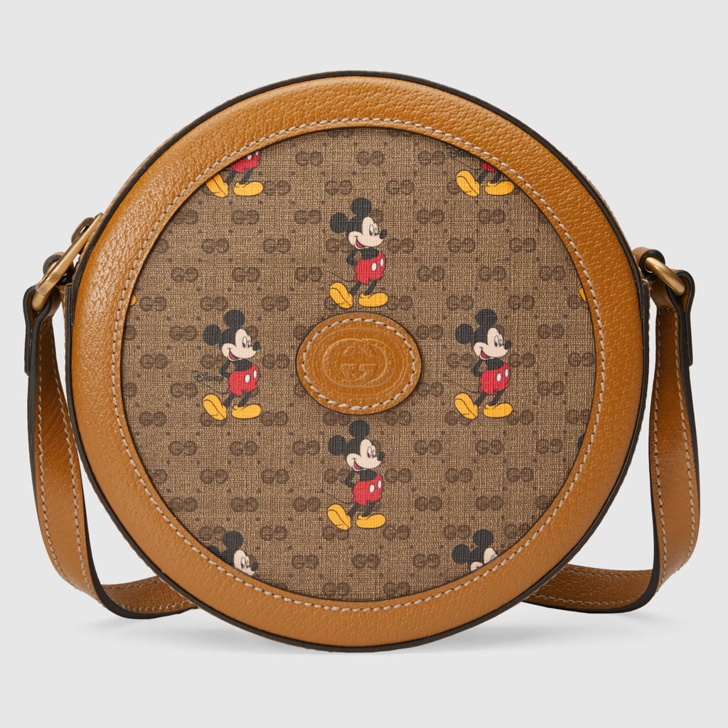 Disney x Gucci Round Shoulder Bag | Disney x Gucci Mickey Mouse Collection | POPSUGAR Fashion UK ...