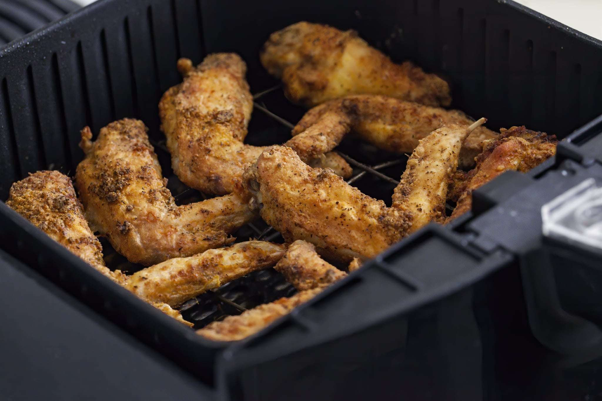 Air fried in air-fryer, new trend of healthy and low fat food