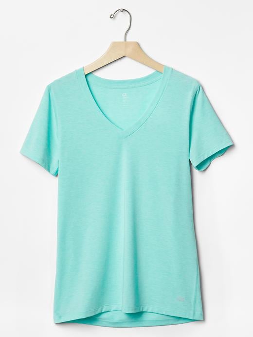 This basic, do-anything Breathe V-Neck workout tee from GapFit ($25) comes in several colors and will take you through the hottest months, no matter how hard you train.
