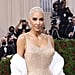 Kim Kardashian Says She Did Not Damage Marilyn Monroe's Dress at the Met Gala