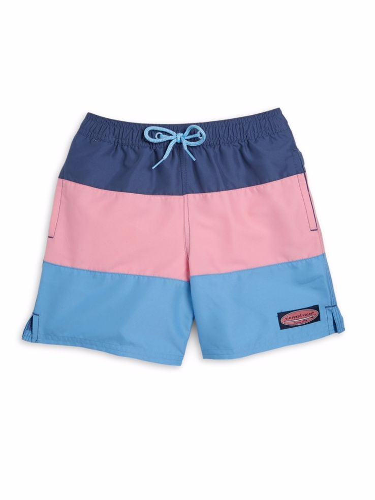 Vineyard Vines Colorblock Drawstring Swim Shorts