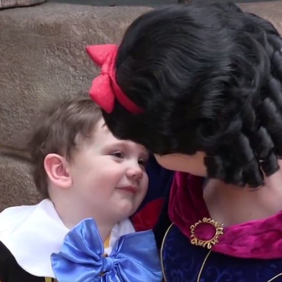 Nonverbal Boy's Interaction With Snow White at Disney World
