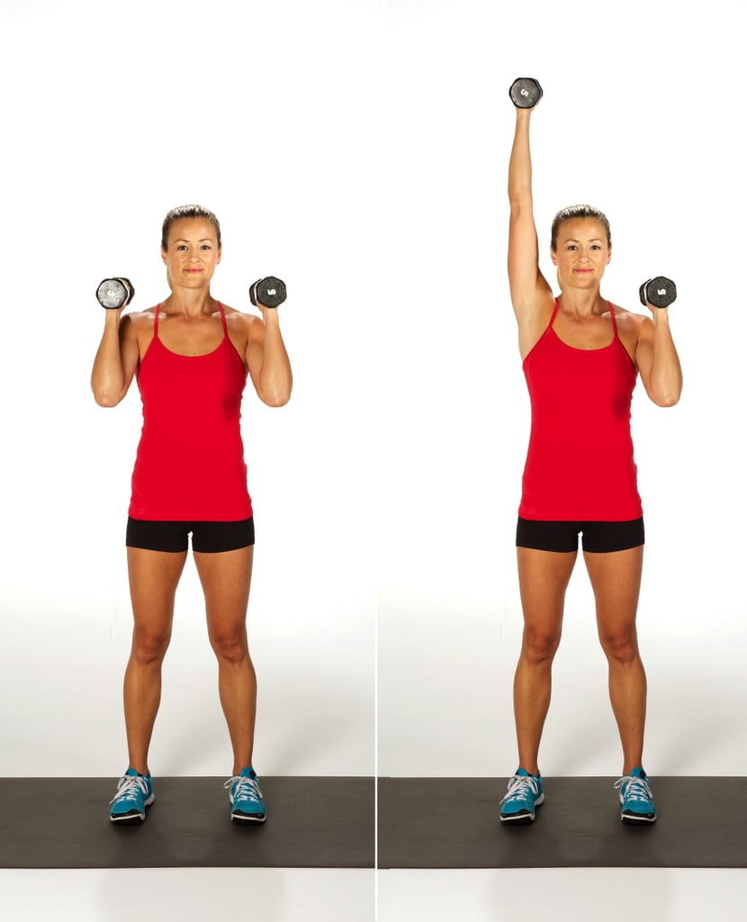 Single-Arm Dumbbell Overhead Shoulder Press