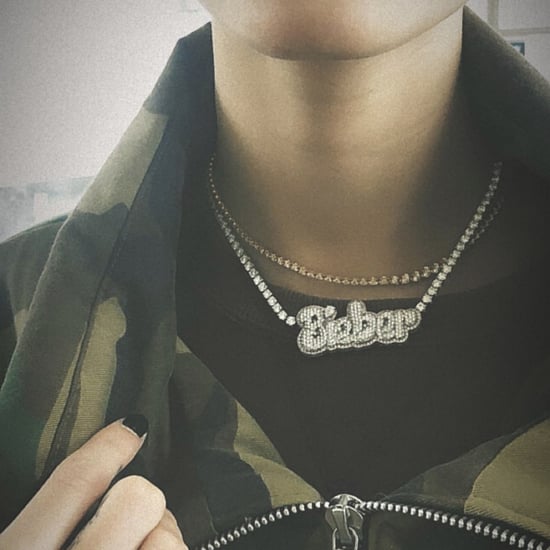 Hailey Baldwin's Bieber Necklace