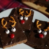 Reindeer Chocolate Rice Krispies Bars Recipe With Photos