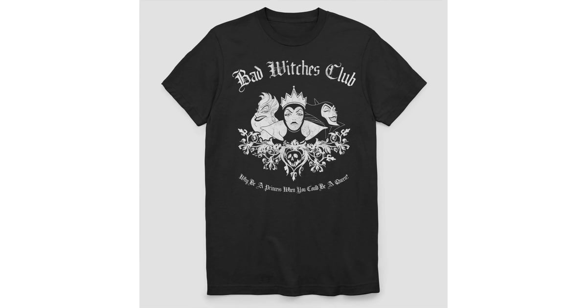 Men's Disney Villains Bad Witches Club Short Sleeve Graphic T-Shirt | 50  Disney Gift Ideas So Cheap, Your Wallet Will Live Happily Ever After — All  Under $25! | POPSUGAR Smart Living Photo 22