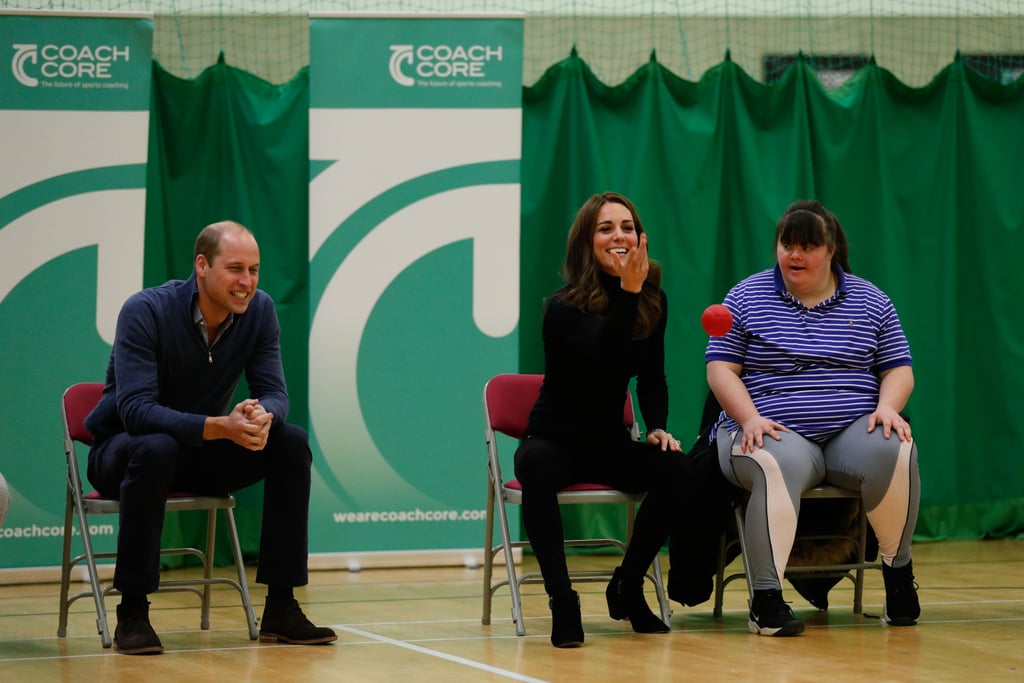 Prince William and Kate Middleton at Coach Core Essex 2018