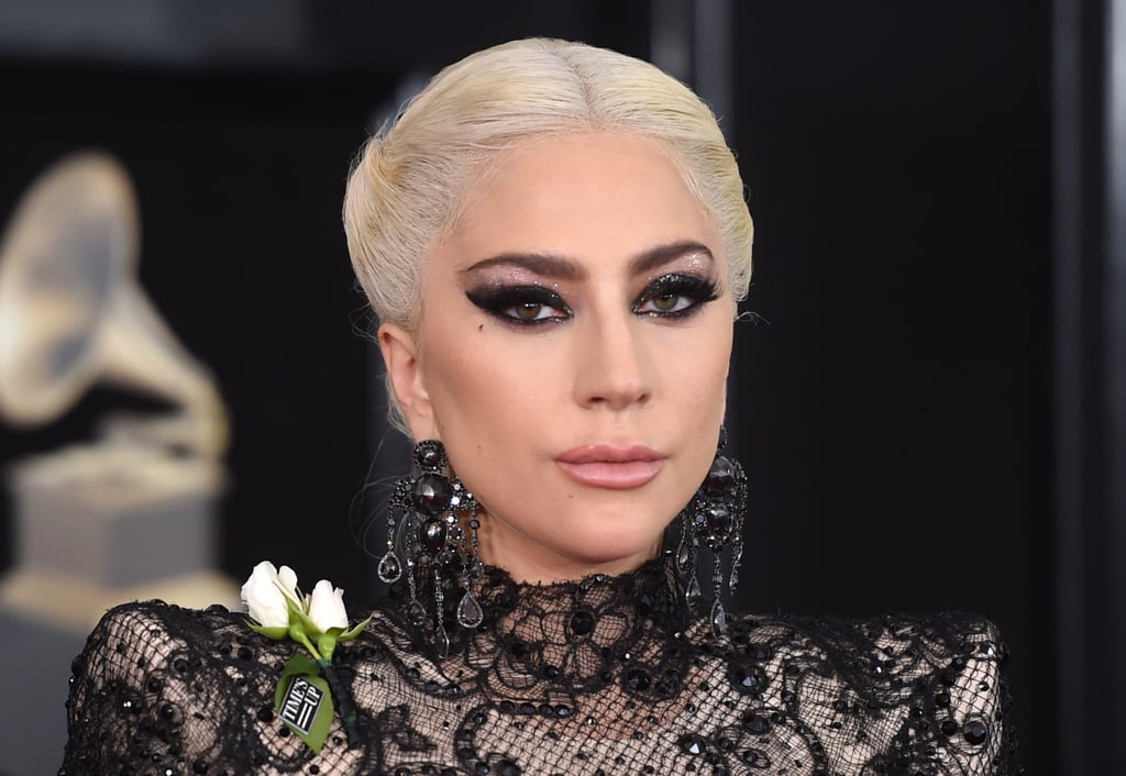 Lady Gaga Hair and Makeup Grammys 2018  POPSUGAR Beauty