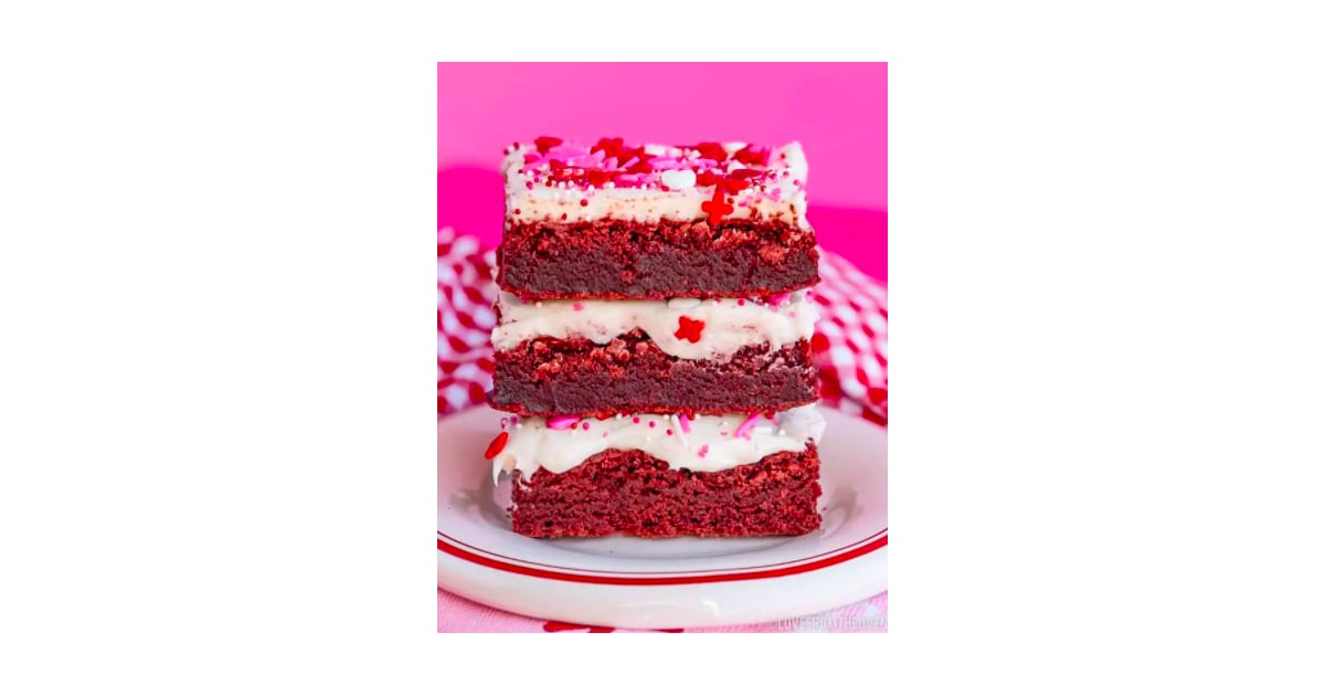 Red Velvet Brownies Recipes That Start With a Box of Cake Mix POPSUGAR Food Photo 16