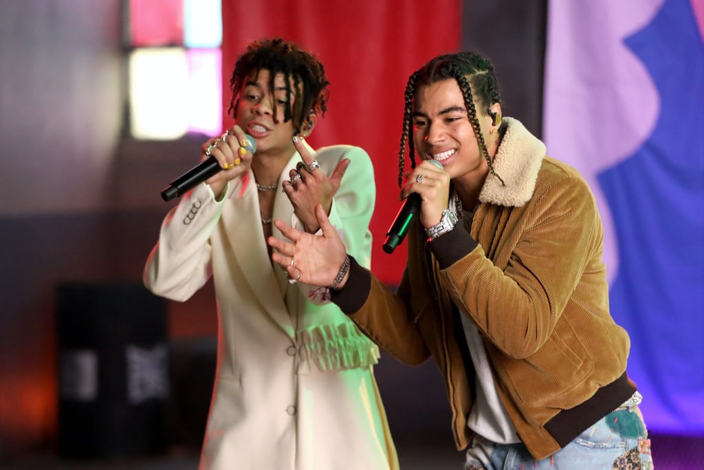 Iann Dior and 24kGoldn Performing at the 2020 MTV EMA