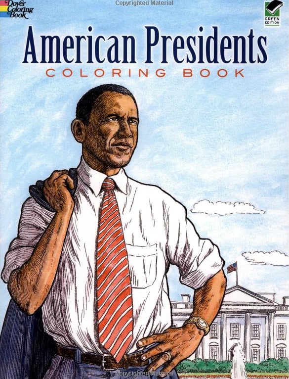 American Presidents Coloring Book