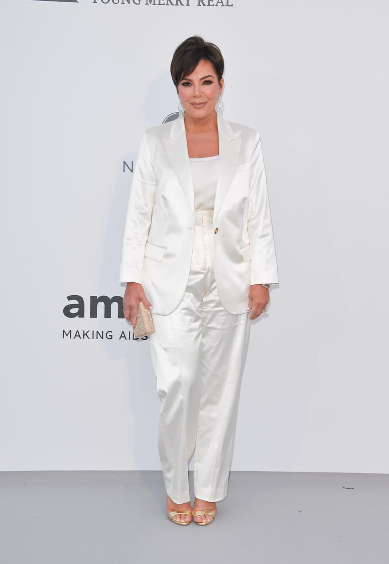 Kris Jenner at the amfAR Cannes Gala