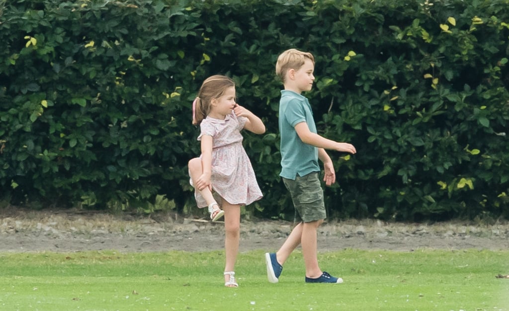 Princess Charlotte and Prince George