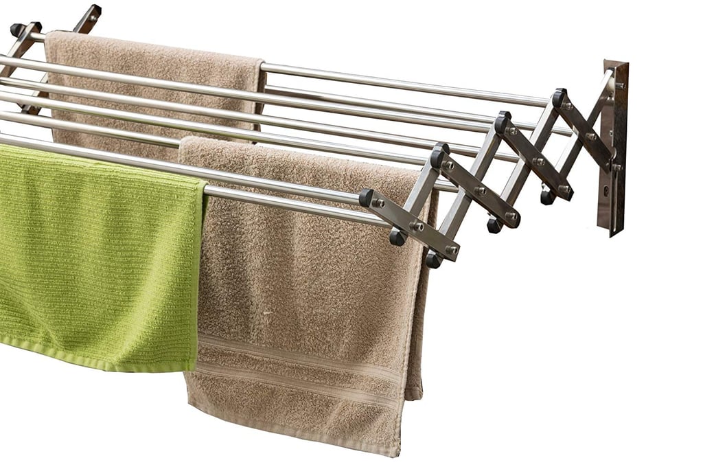 Stainless Steel Wall Mounted Collapsible Drying Rack