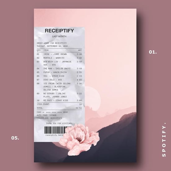 spotify receipt playlist