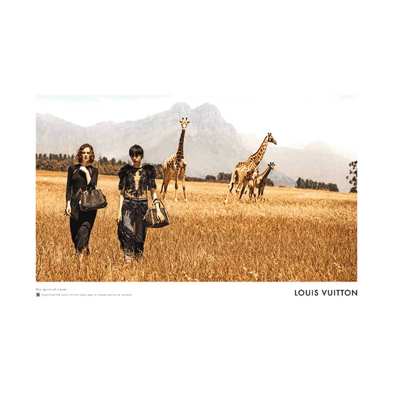 Karen Elson & Edie Campbell for Louis Vuitton 'Spirit of Travel