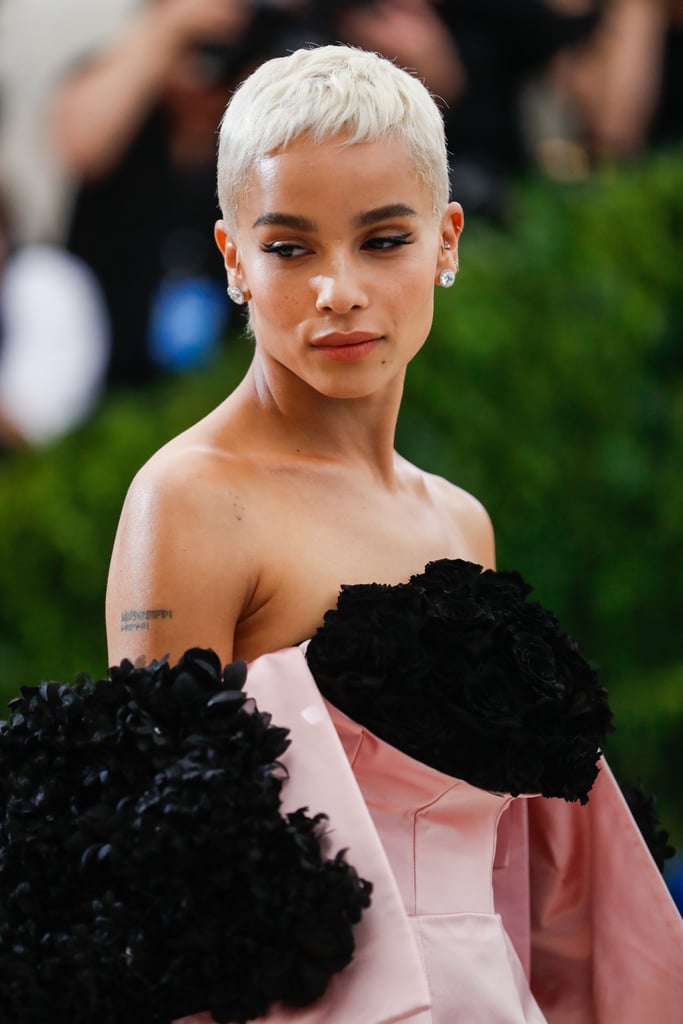 Zoe Kravitz Oscar de le Renta Met Gala Dress 2017