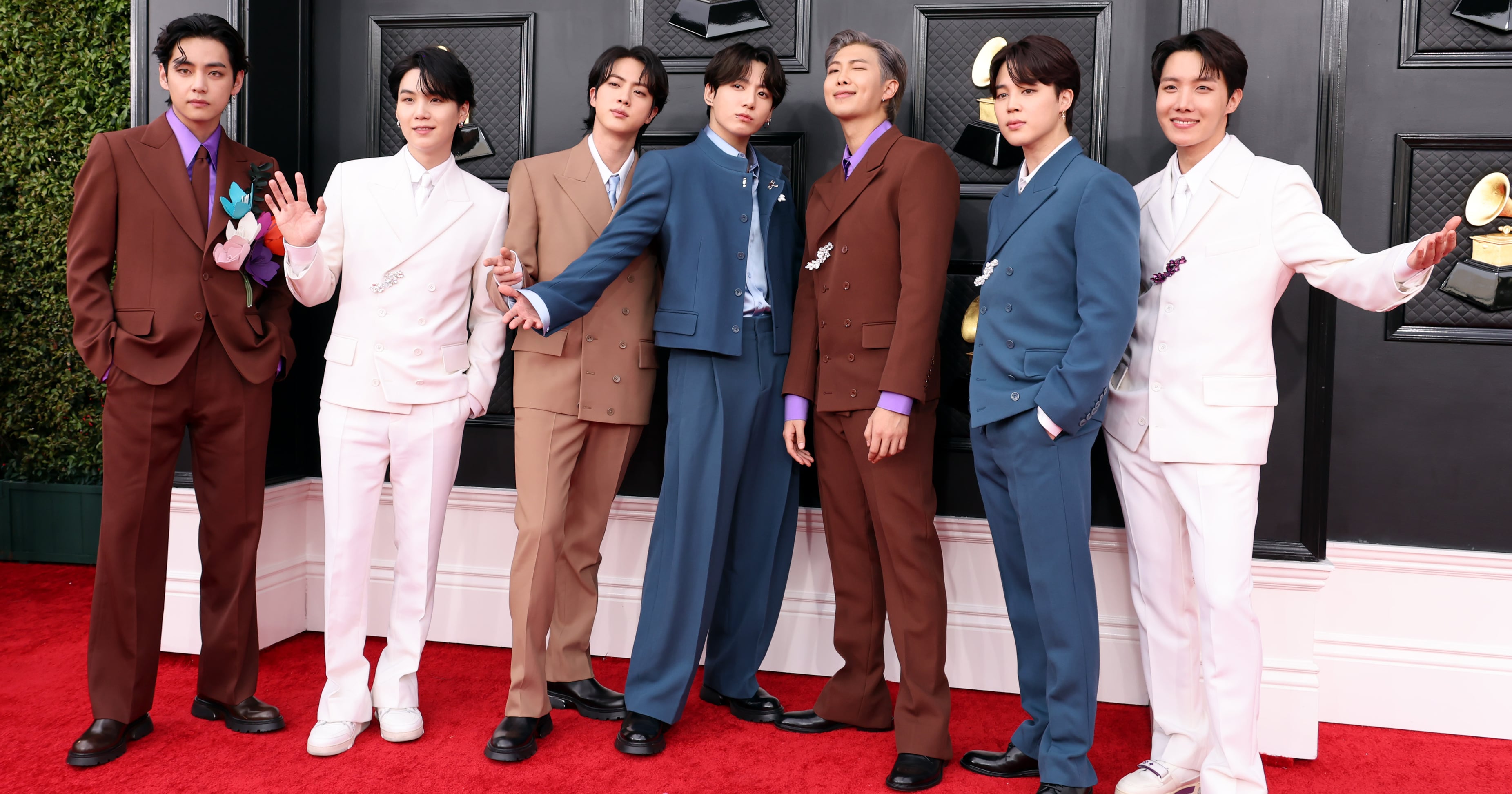 BTS Just Became The 1st K-Pop Group To Present An Award At Grammys