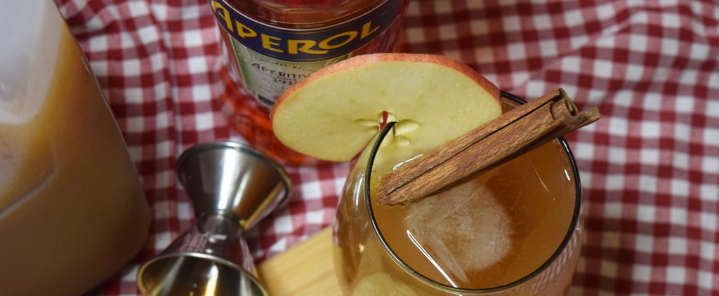 Reese Witherspoon Fizzy Apple Cider Cocktail