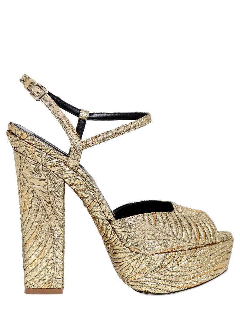 DSquared2 150MM Brocade Platform Sandals