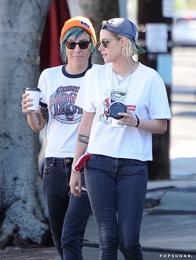 Kristen Stewart and Alicia Cargile Kissing in LA July 2016
