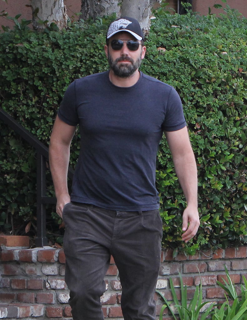 Ben Affleck Smiling in LA August 2015 | Photos