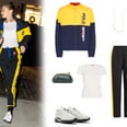 I Want to Be Wearing That: Gigi Hadid's Tracksuit and Glow-in-the-Dark Sneakers