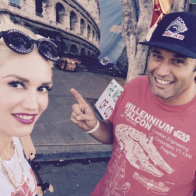 Gwen Stefani and Her Son at Hollywood's Feast of San Gennaro