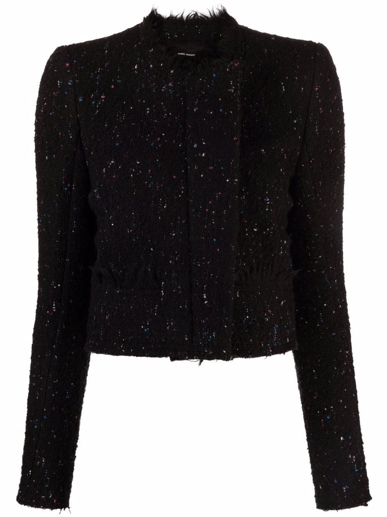 Isabel Marant frayed-hem Tweed Jacket