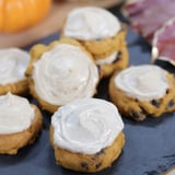 Easy Pumpkin Chocolate Chip Cookies With Cold Brew Cream Cheese Frosting