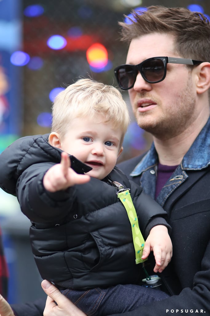 Michael Buble and Family Celebrate Christmas in Vancouver