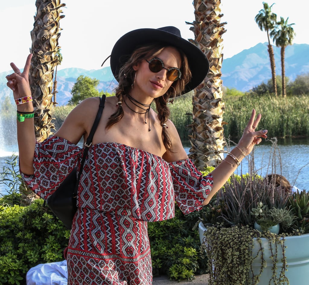 Alessandra Ambrosio at Coachella 2017