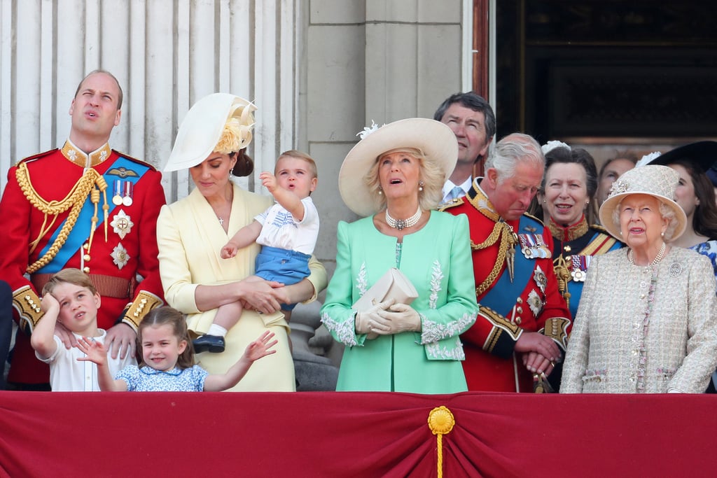 Prince George Princess Charlotte at Trooping the Colour 2019