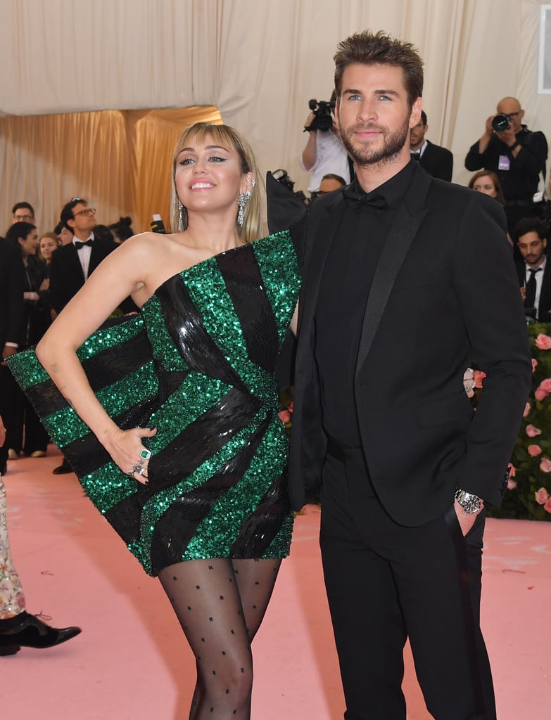 Miley Cyrus and Liam Hemsworth at the 2019 Met Gala