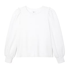 Goop G. Label Puff-Sleeve Sweatshirt