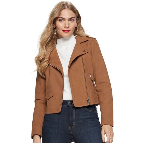 nine west moto jacket