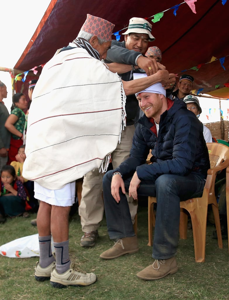 Prince Harry Visits Nepal March 2016