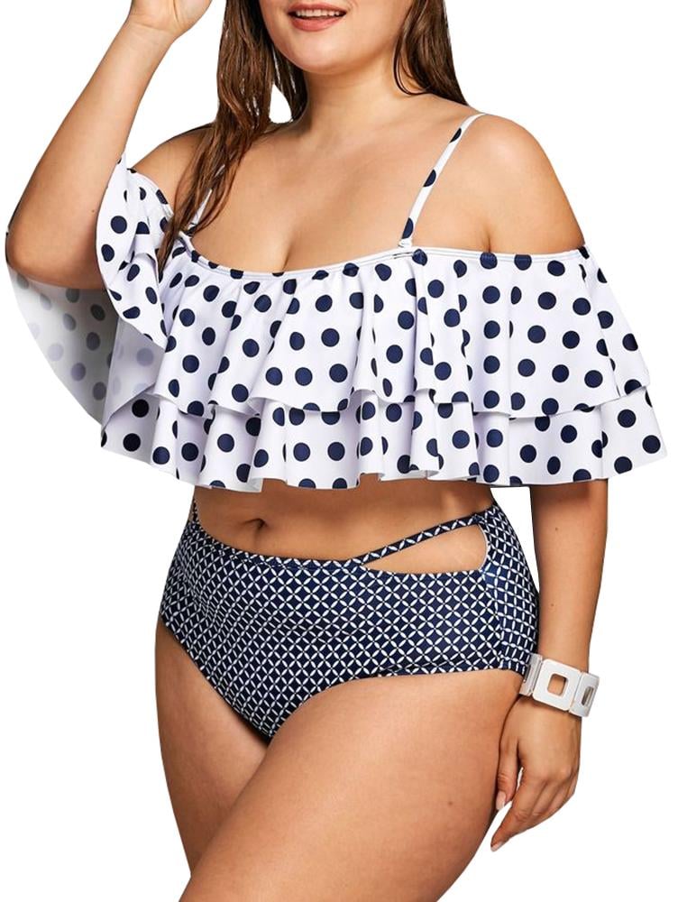 Swimsuits Trend Tiered Flounce Bikini