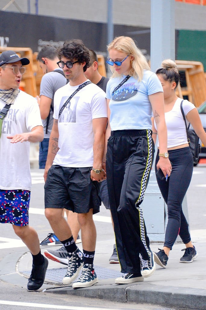 Sophie Turner and Joe Jonas Kiss in New York | August 2018