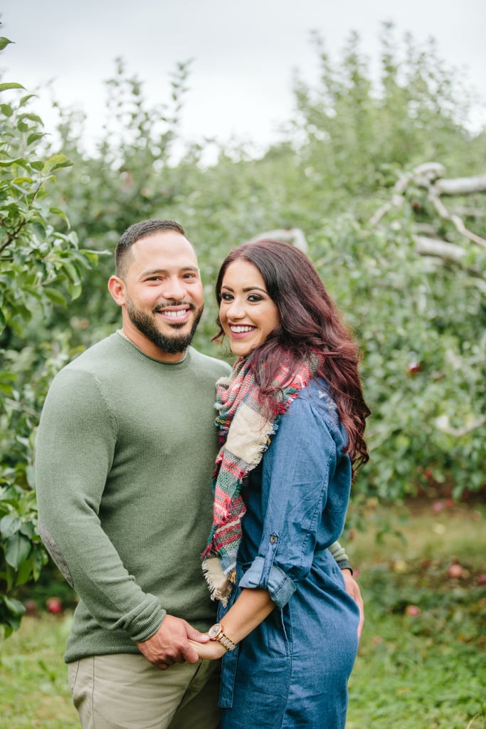 Apple Orchard Engagement Shoot