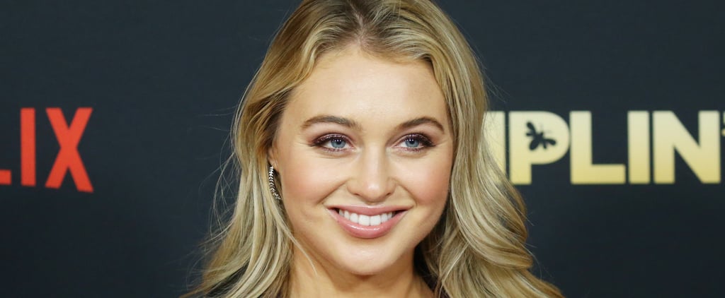 Iskra Lawrence's Silver Gray Hair January 2019