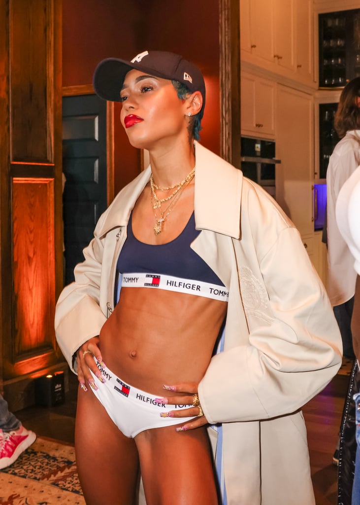 Coi Leray at the Tommy Hilfiger Brunch