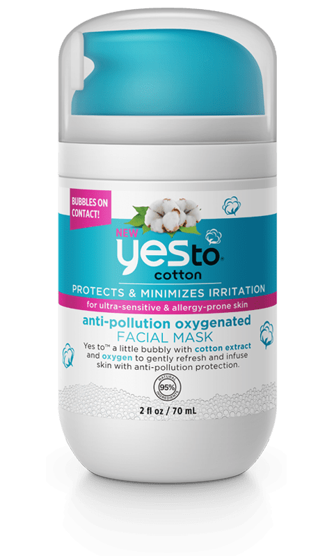 Yes to Cotton Anti-Pollution Oxygenated Facial Mask